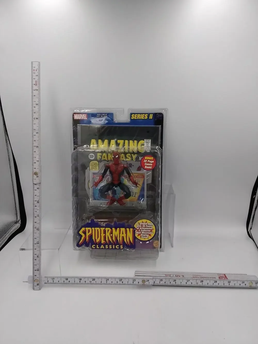 2001 Spider-Man Action Figure Sealed Marvel Toybiz Vintage Action Figure Sealed